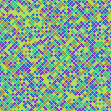 Color Rhombus tile tessellation pattern illustration