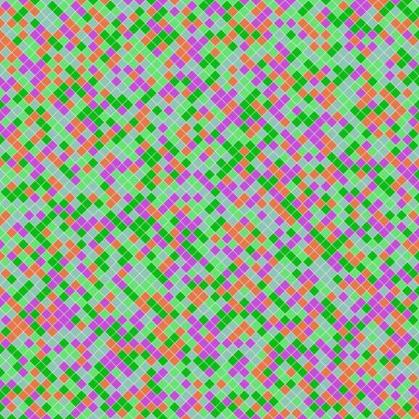 Color Rhombus tile tessellation pattern illustration