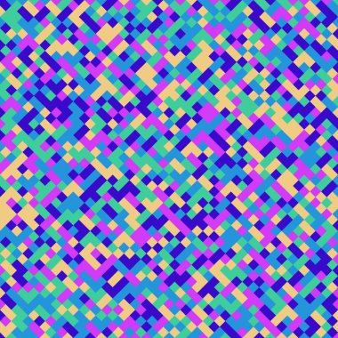 Color Rhombus tile tessellation pattern illustration