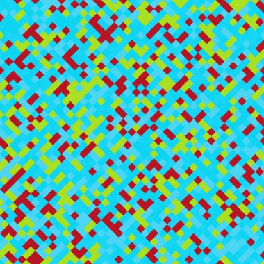 Color Rhombus tile tessellation pattern illustration