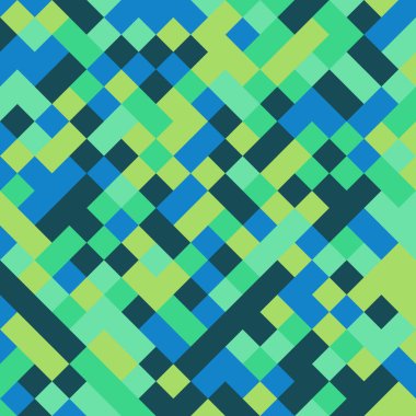 Color Rhombus tile tessellation pattern illustration