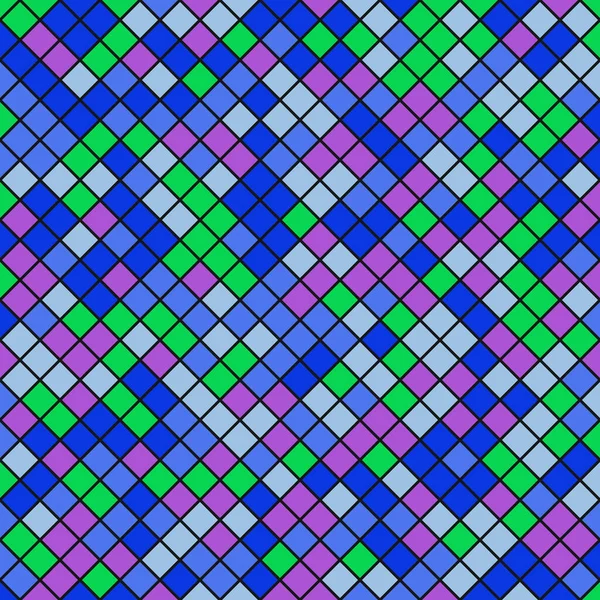 Color Rhombus tile tessellation pattern illustration