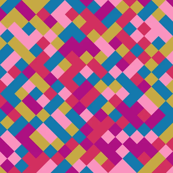 Color Rhombus tile tessellation pattern illustration