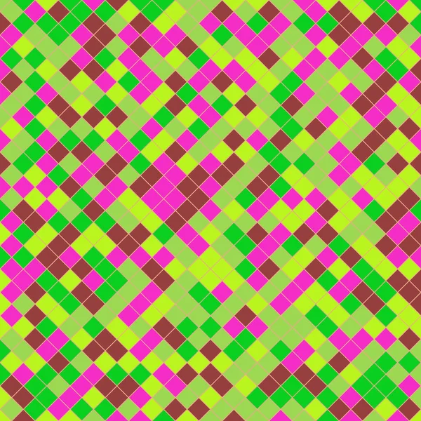 Color Rhombus tile tessellation pattern illustration