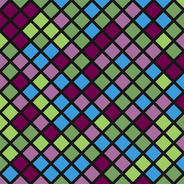 Color Rhombus tile tessellation pattern illustration