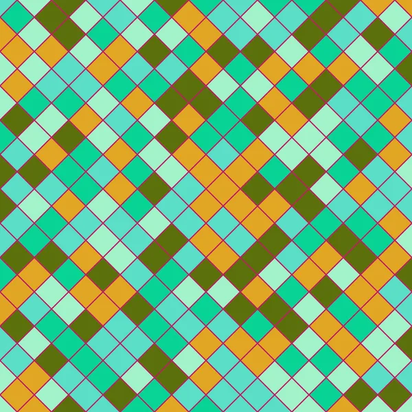 Color Rhombus tile tessellation pattern illustration