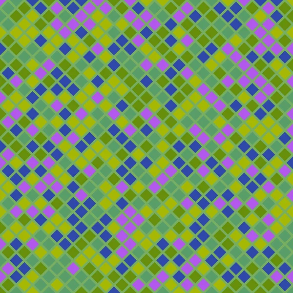 Color Rhombus Tile Tessellation Pattern Illustration — ストックベクタ