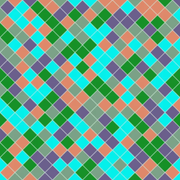 Color Rhombus tile tessellation pattern illustration