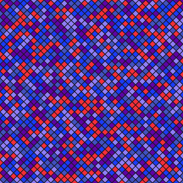 Иллюстрация Цветовой Мозаики Ромба — стоковый вектор