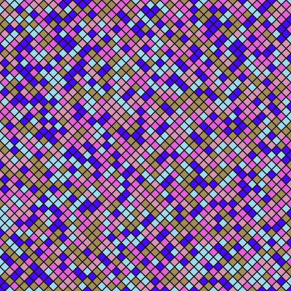 Color Rhombus tile tessellation pattern illustration