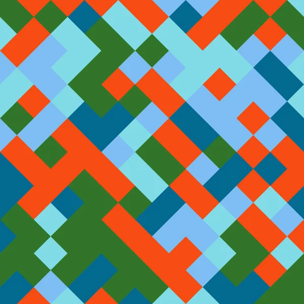 Color Rhombus tile tessellation pattern illustration