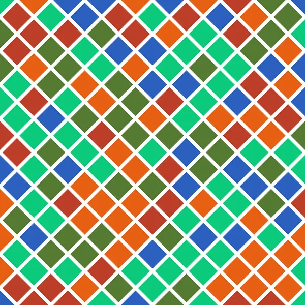 Color Rhombus tile tessellation pattern illustration