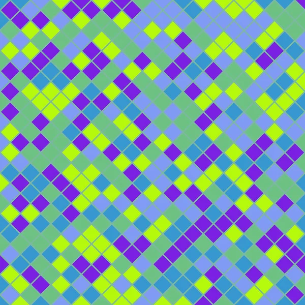 Color Rhombus tile tessellation pattern illustration