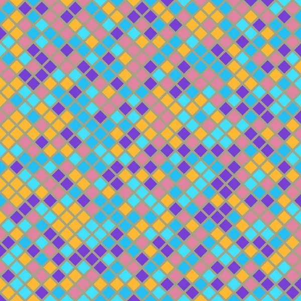 Color Rhombus tile tessellation pattern illustration
