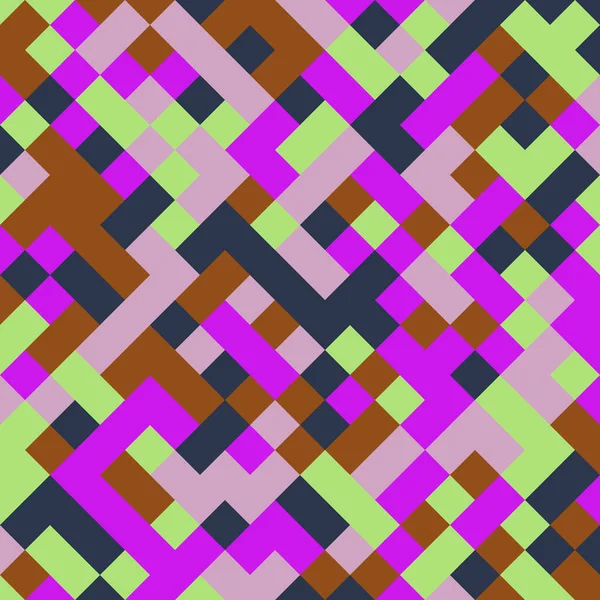 Color Rhombus tile tessellation pattern illustration