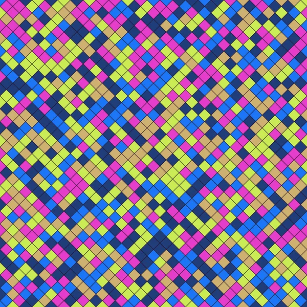 Color Rhombus tile tessellation pattern illustration