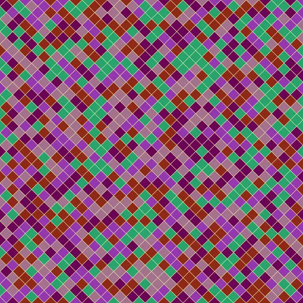 Color Rhombus tile tessellation pattern illustration