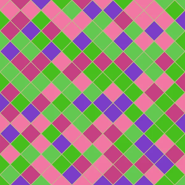 Color Rhombus tile tessellation pattern illustration
