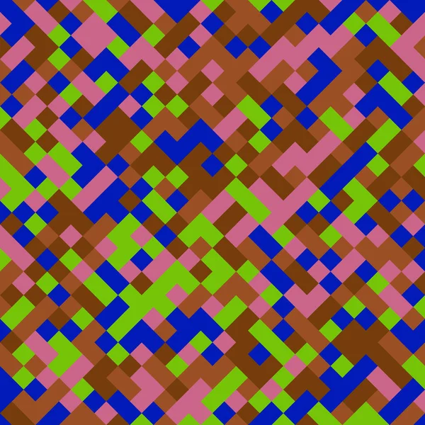 Color Rhombus tile tessellation pattern illustration