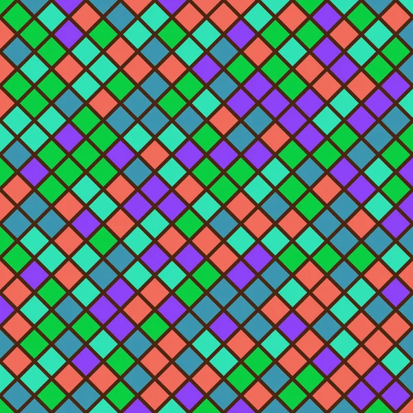Color Rhombus tile tessellation pattern illustration