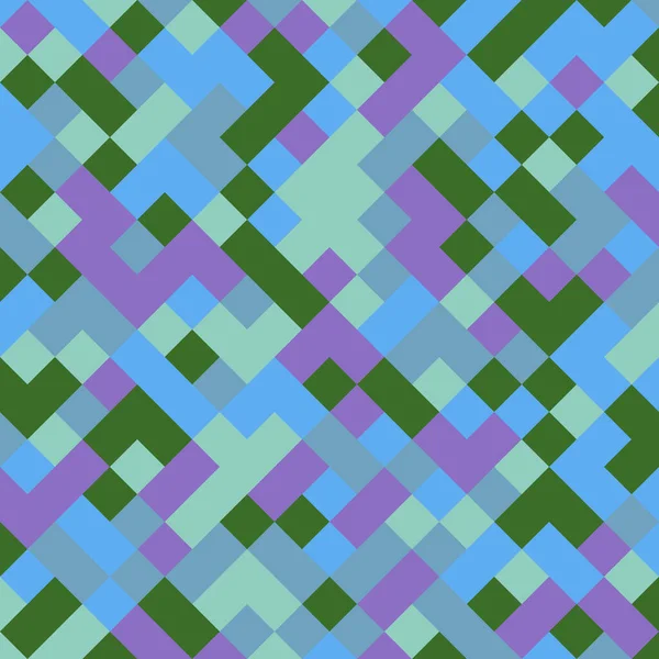 Color Rhombus Tile Tessellation Pattern Illustration — Image vectorielle