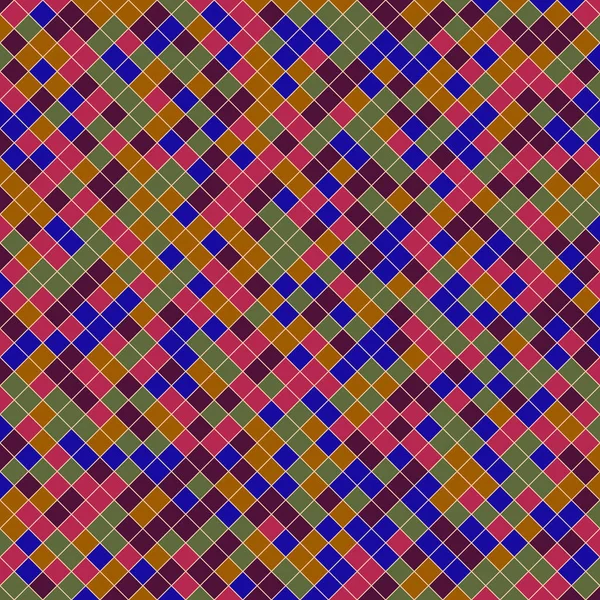 Color Rhombus tile tessellation pattern illustration