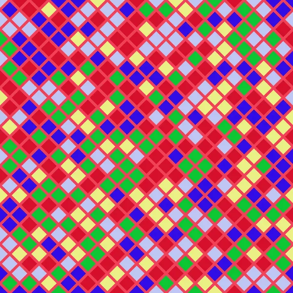 Color Rhombus tile tessellation pattern illustration