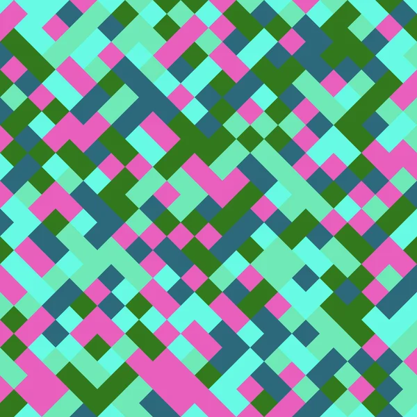 Color Rhombus Tile Tessellation Pattern Illustration — Stockvector