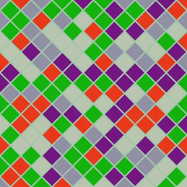 Color Rhombus tile tessellation pattern illustration