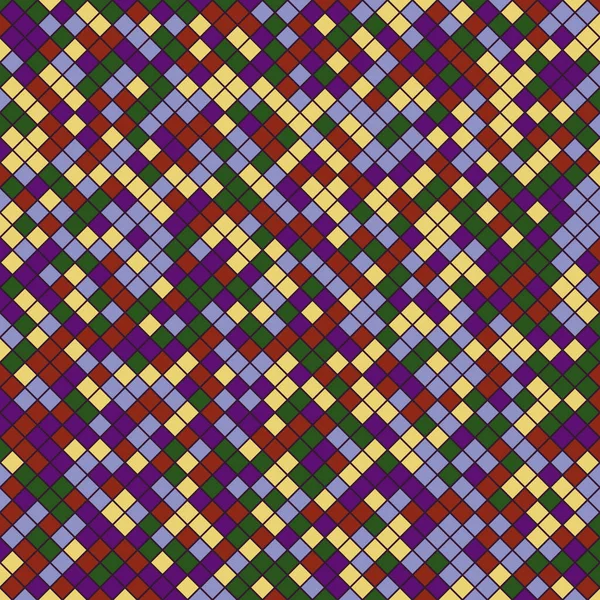 Color Rhombus tile tessellation pattern illustration