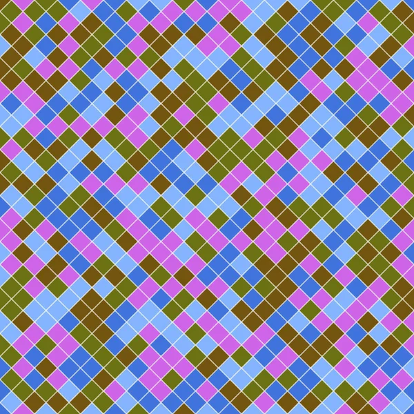 Color Rhombus tile tessellation pattern illustration