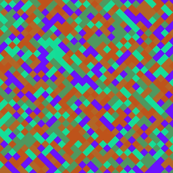 Color Rhombus Tile Tessellation Pattern Illustration — ストックベクタ