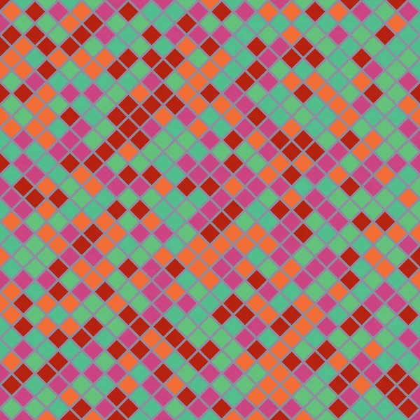 Color Rhombus tile tessellation pattern illustration