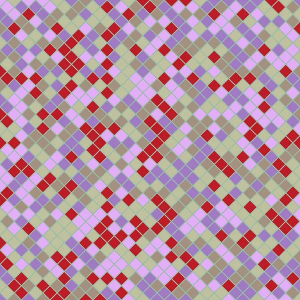 Color Rhombus tile tessellation pattern illustration