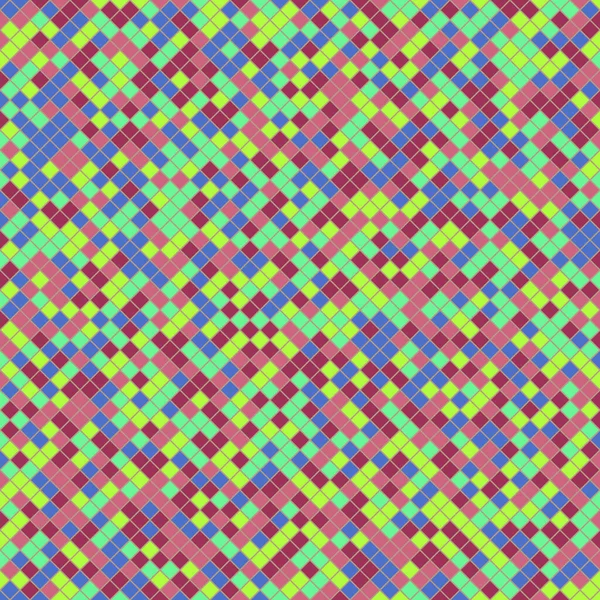 Color Rhombus tile tessellation pattern illustration