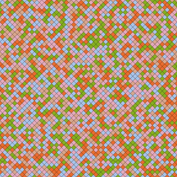 Color Rhombus tile tessellation pattern illustration
