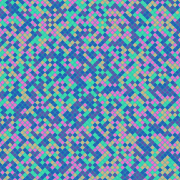 Color Rhombus tile tessellation pattern illustration