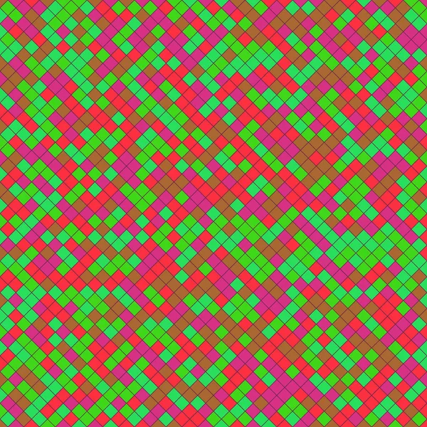 Color Rhombus tile tessellation pattern illustration