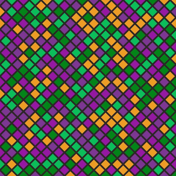Color Rhombus tile tessellation pattern illustration