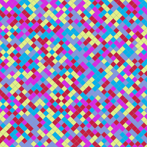 Color Rhombus tile tessellation pattern illustration