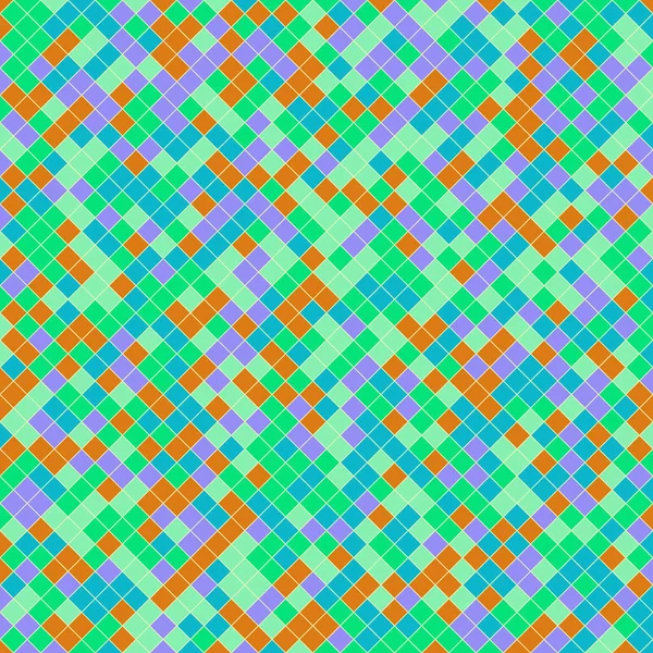 Color Rhombus tile tessellation pattern illustration