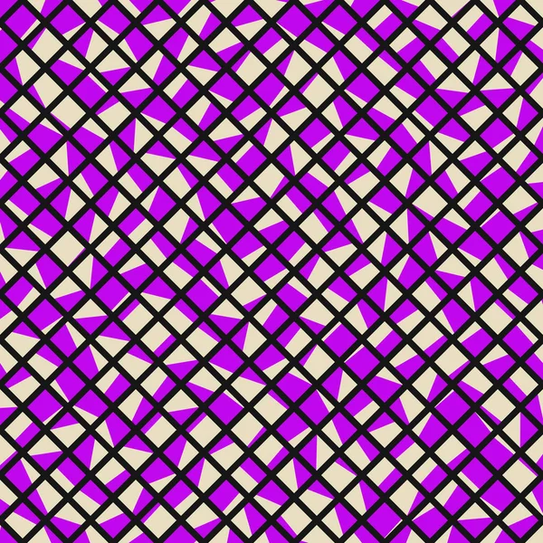 Color Rhombus Tile Tessellation Pattern Illustration — Stockvector