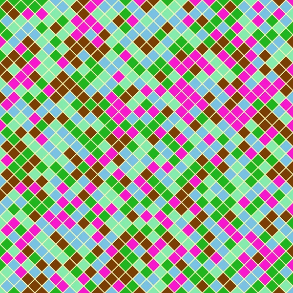 Color Rhombus tile tessellation pattern illustration