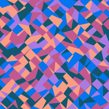 Color Rhombus tile tessellation pattern illustration