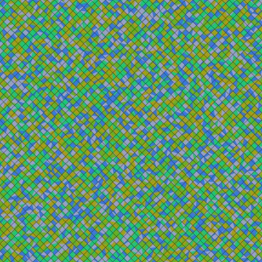 Color Rhombus tile tessellation pattern illustration