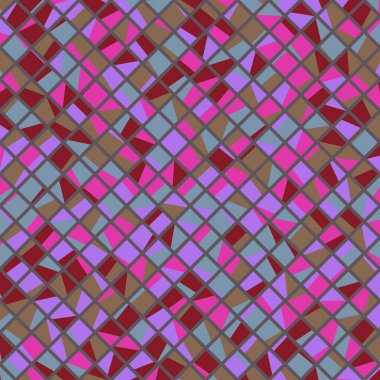 Color Rhombus tile tessellation pattern illustration
