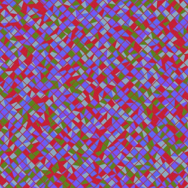 Color Rhombus tile tessellation pattern illustration