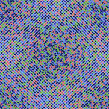Color Rhombus tile tessellation pattern illustration