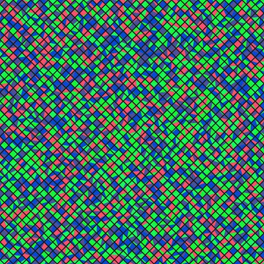 Color Rhombus tile tessellation pattern illustration