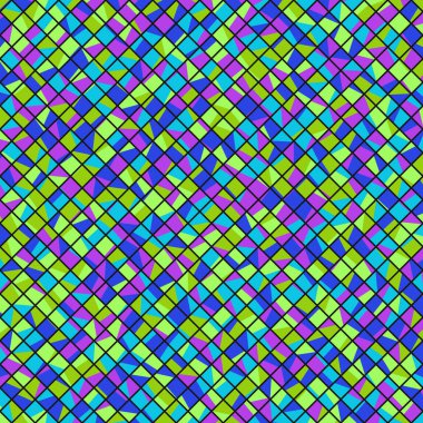 Color Rhombus tile tessellation pattern illustration